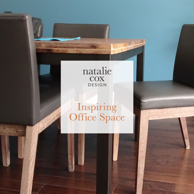 Inspiring Office Space - Natalie Cox Design - Interior Decorator - Ottawa, ON