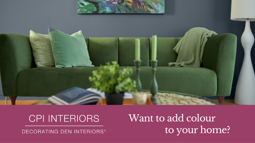 Want to add colour to your home?